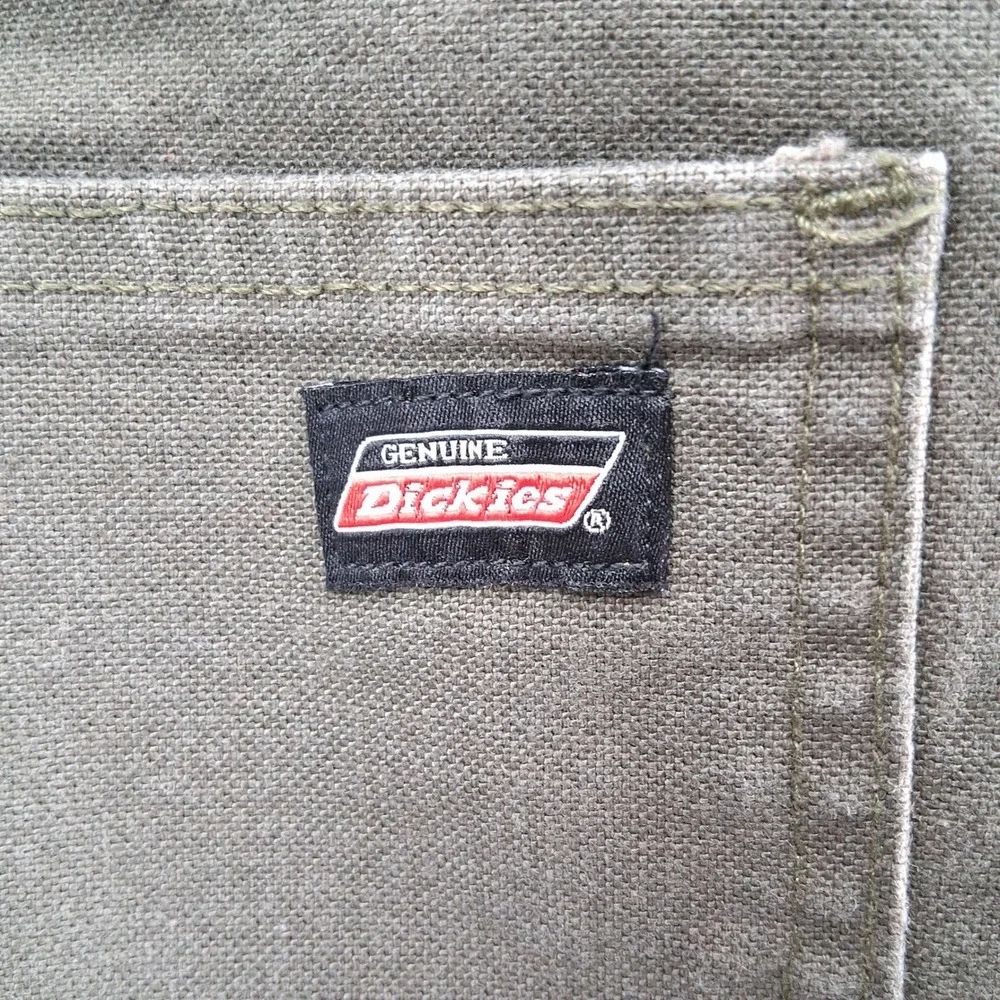 Dickies Mens 44x30 Carpenter‎ Pants Workwear Casual Olive Green Streetwear Y2K